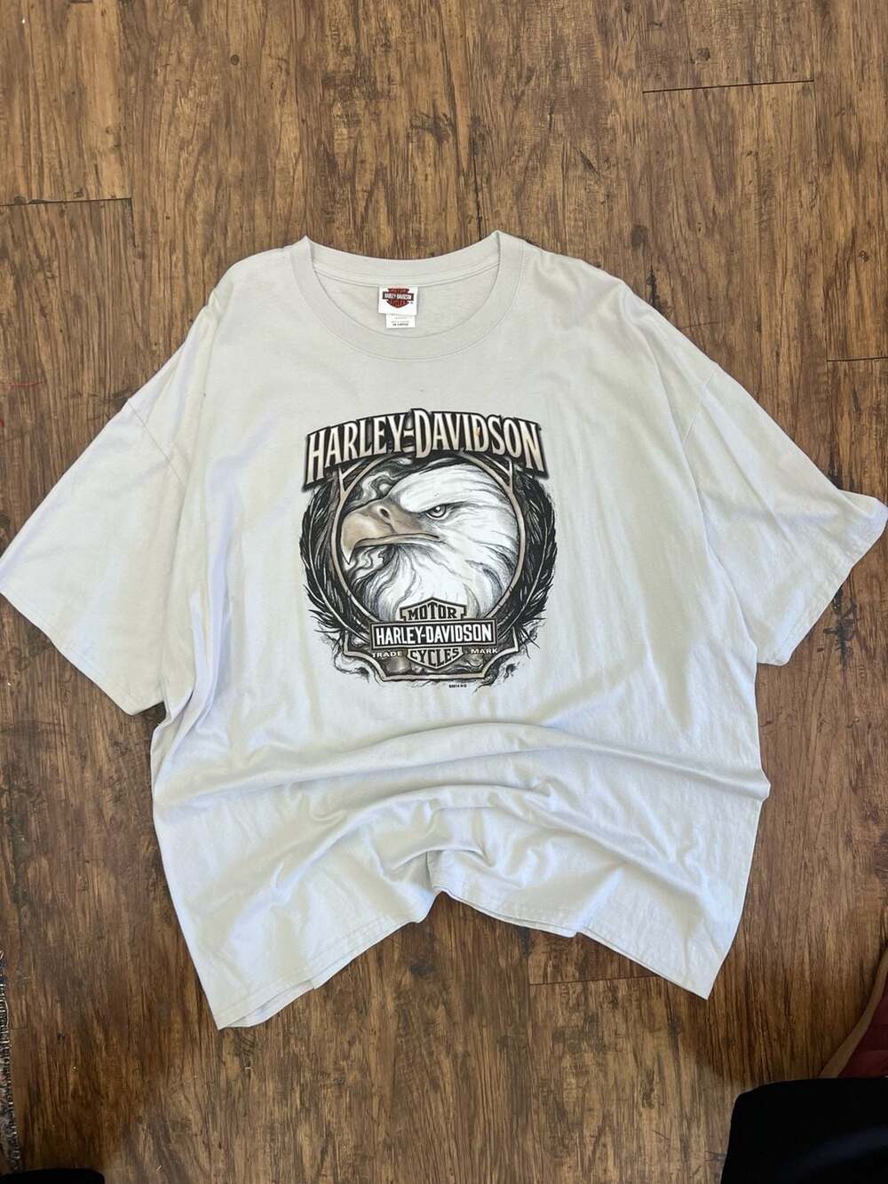 Harley-Davidson Budke's North Platte Nebraska Dealer T-Shirt Size 3X-Large Gray